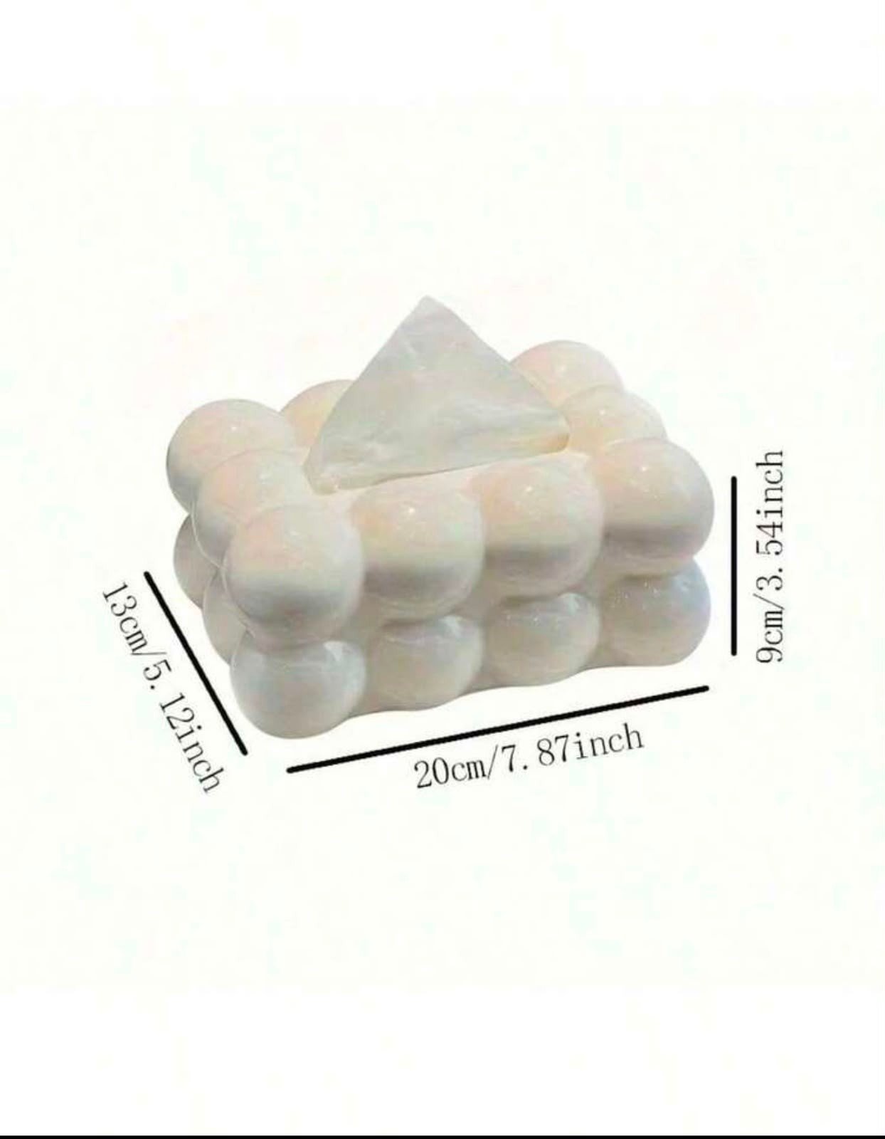 Cloud Shaped Plastic Tissue Box — photo 3