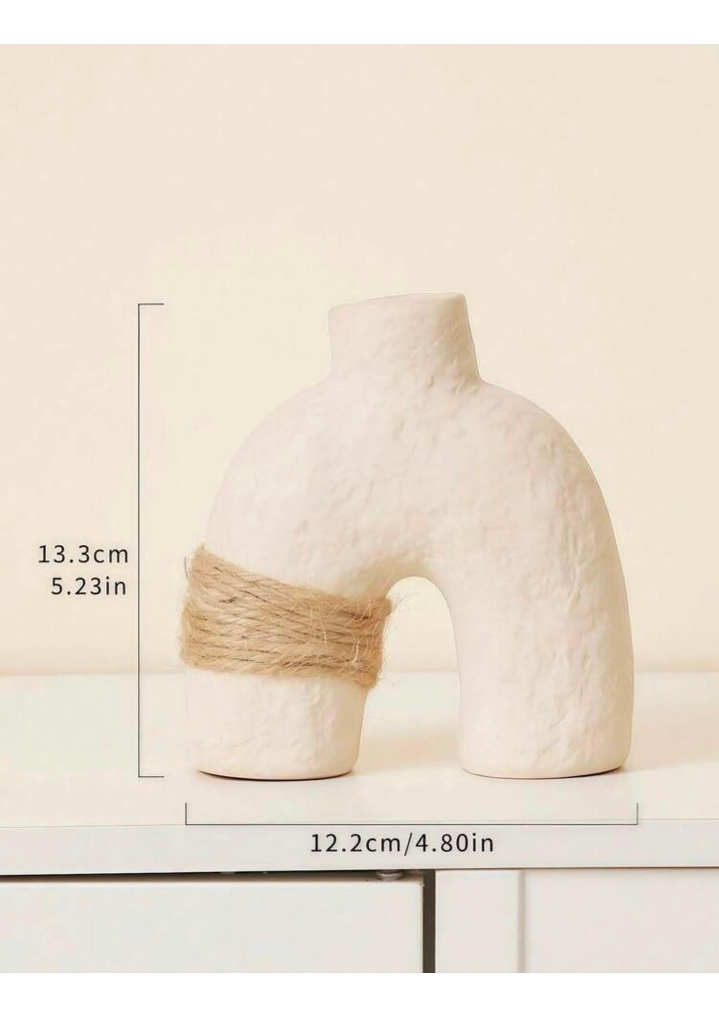 Braided Cream Vase — photo 6