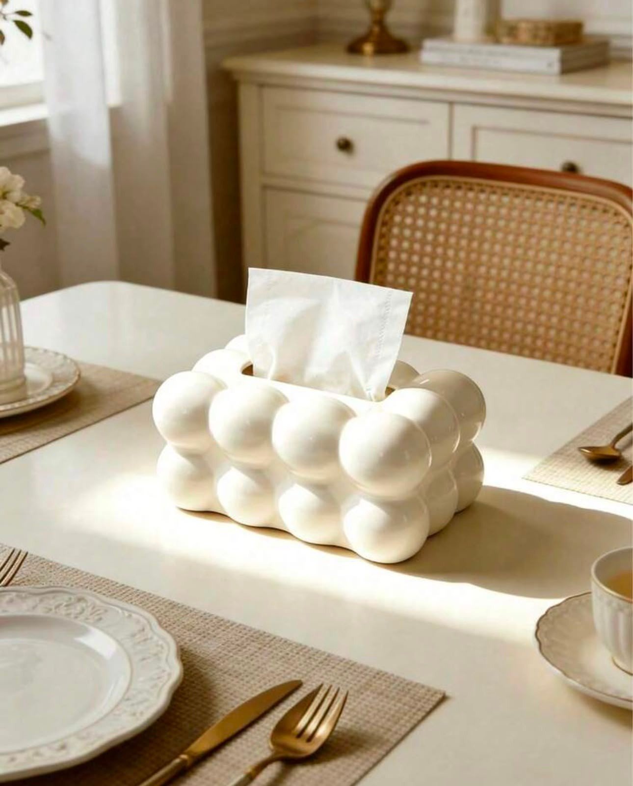 Cloud Shaped Plastic Tissue Box