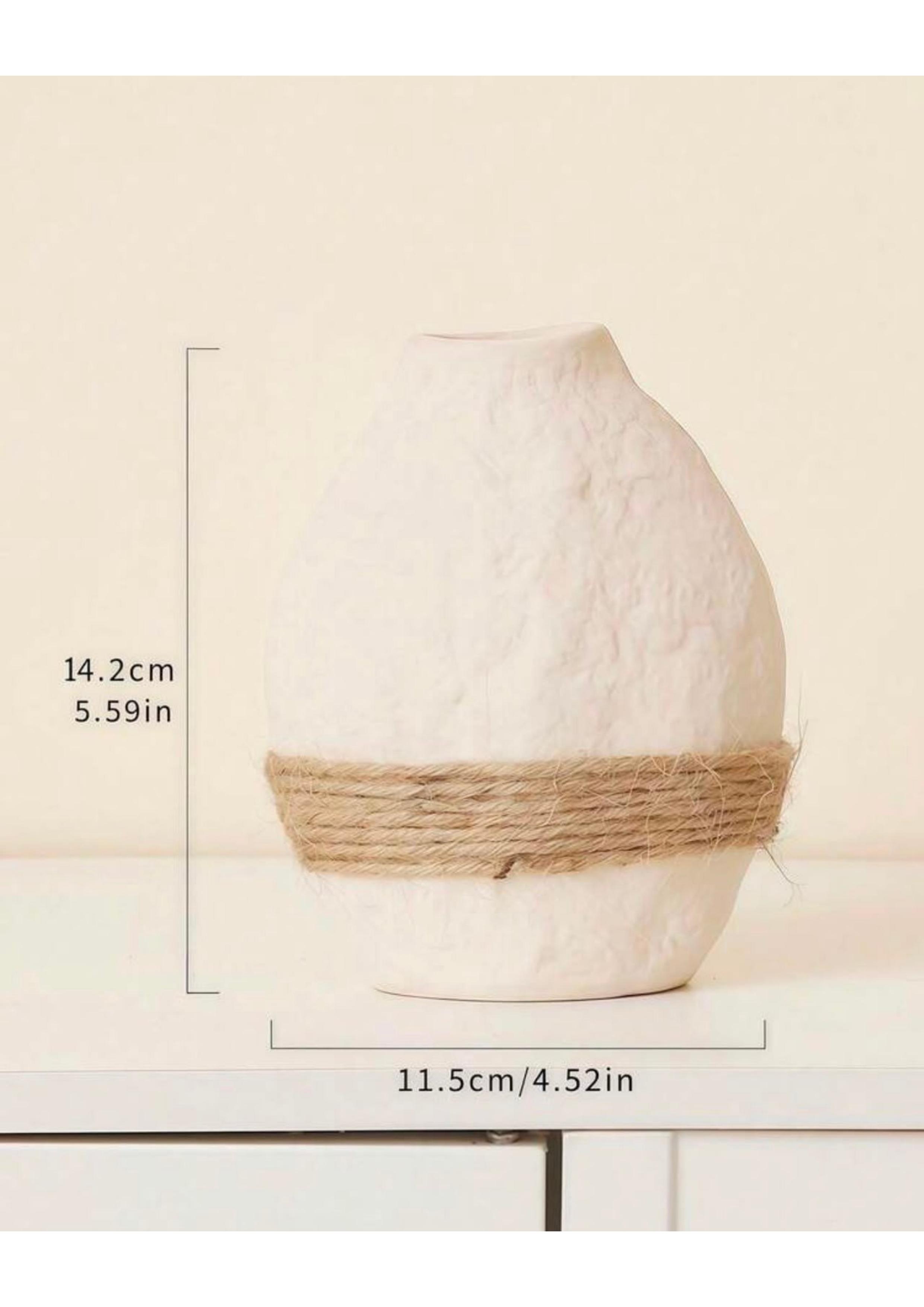 Braided Cream Vase — photo 5