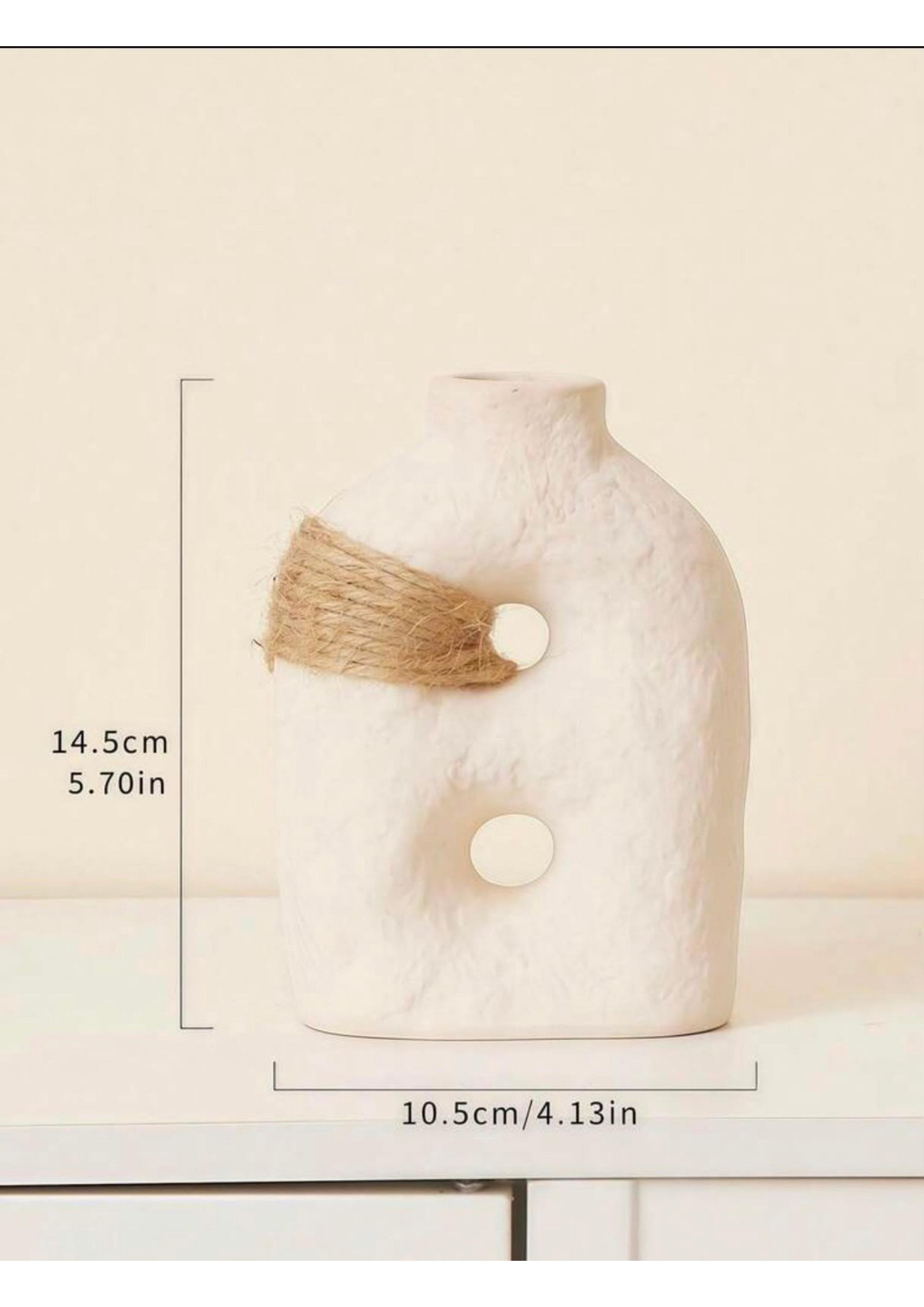 Braided Cream Vase — photo 4